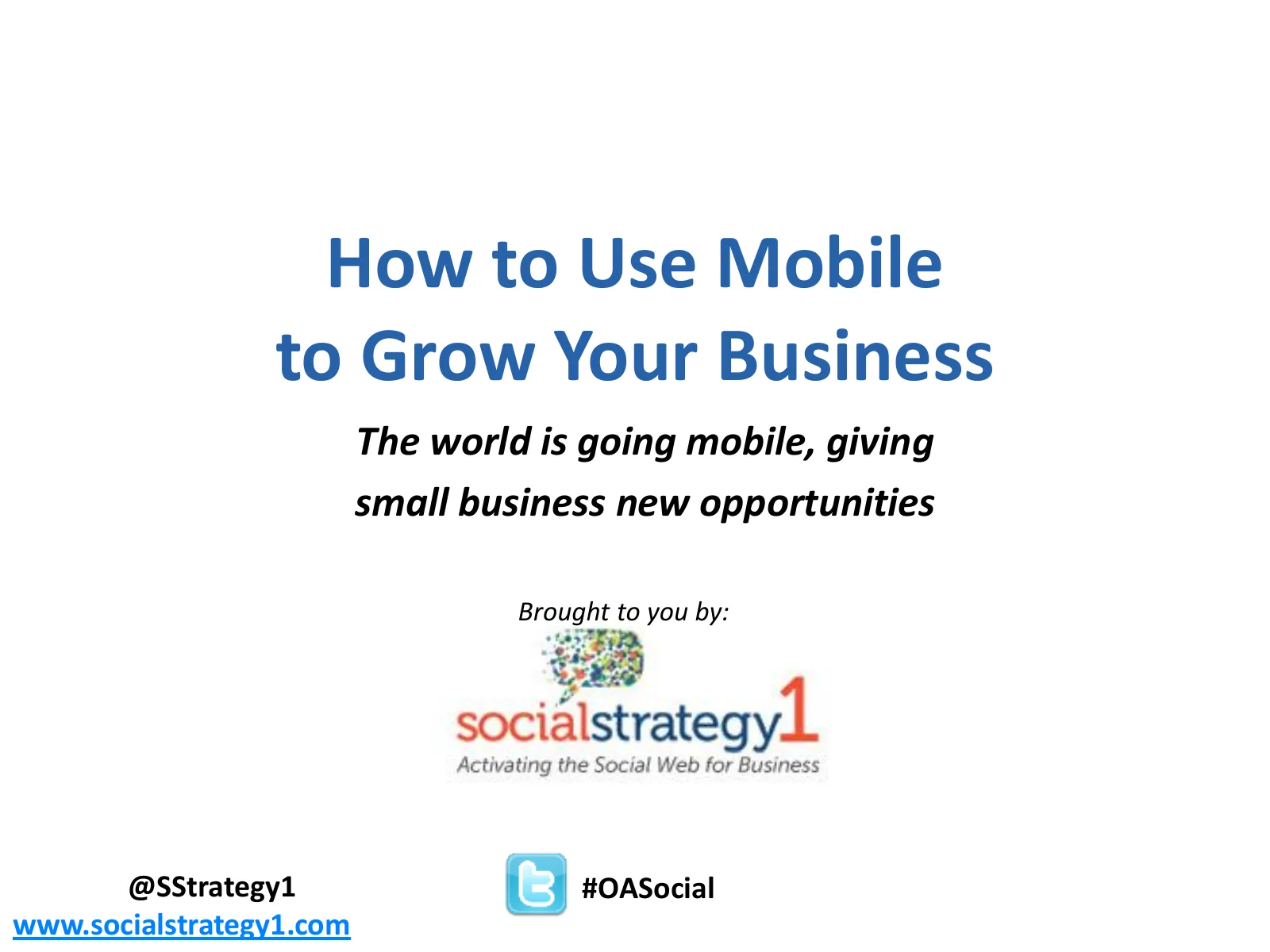 How to Use Mobile Apps to Grow Your Business webinar