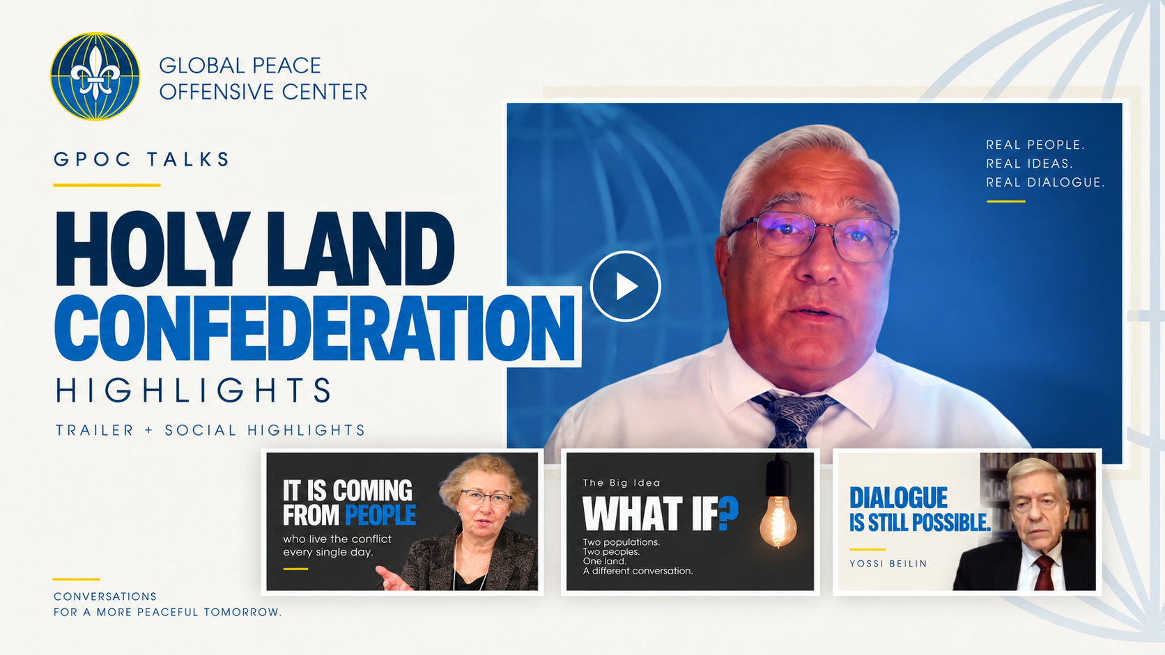 GPOC Talks Holy Land Confederation highlights poster